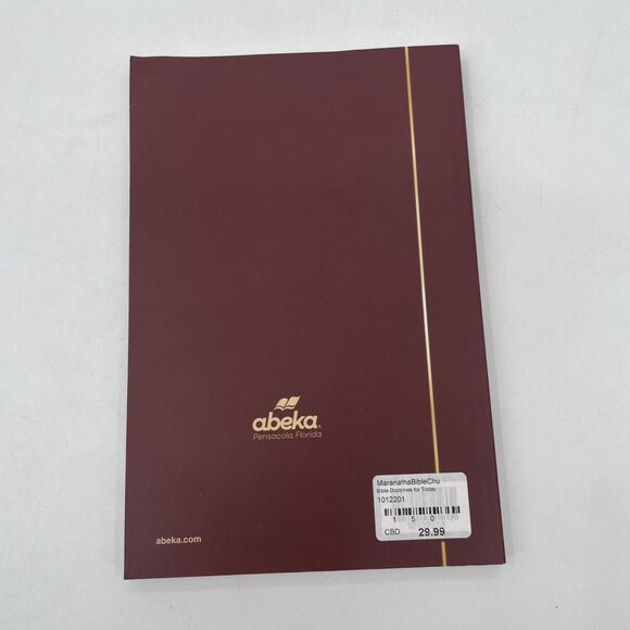 Abeka Bible Doctrines For Today 3rd Edition Paperback Michael Bere Homeschool - Picture 2 of 9